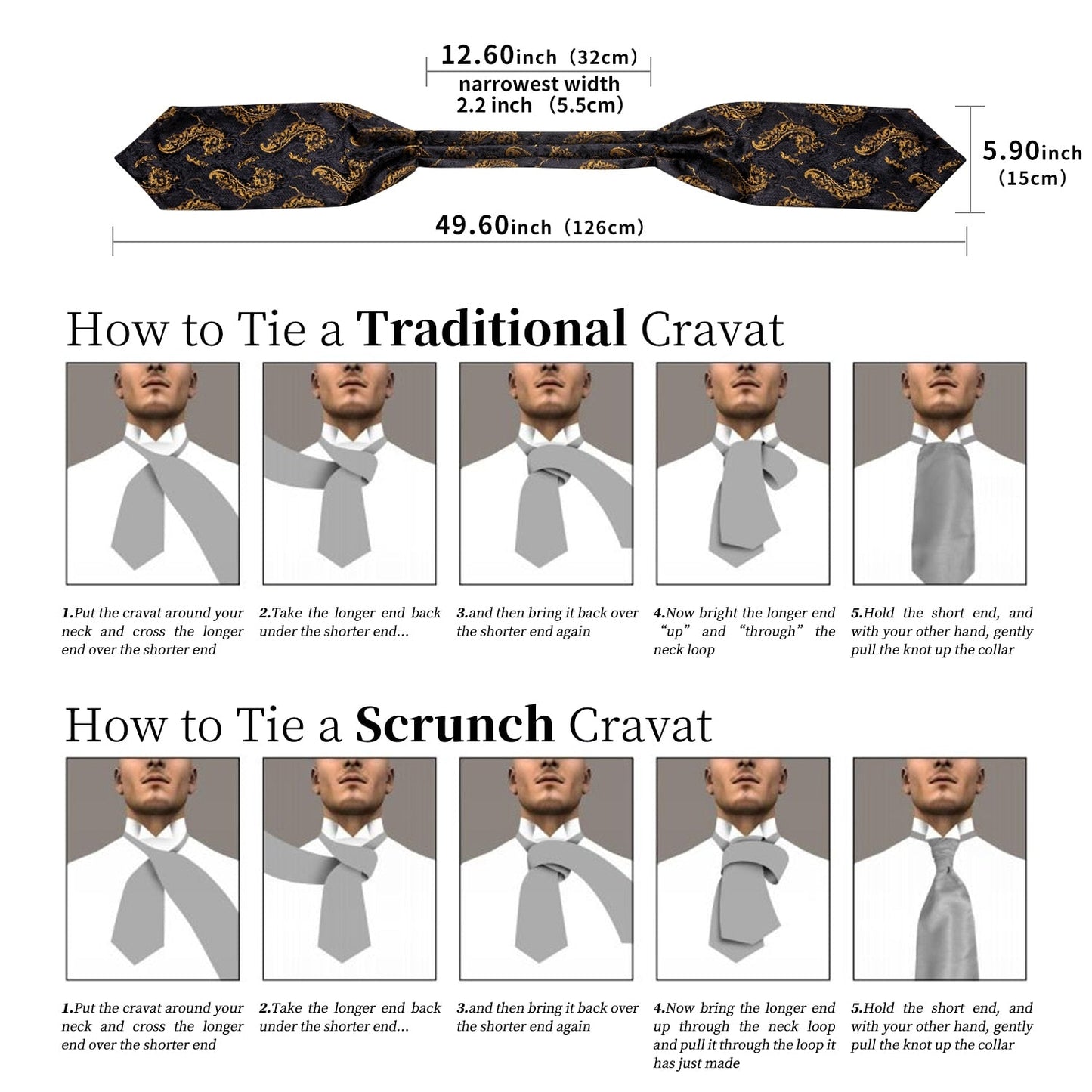 5 Piece Men Gold Paisley Silk Waistcoat Ascot Tie Pocket Square Necktie Ring Set Wedding Formal Dress Vests Set The Clothing Company Sydney