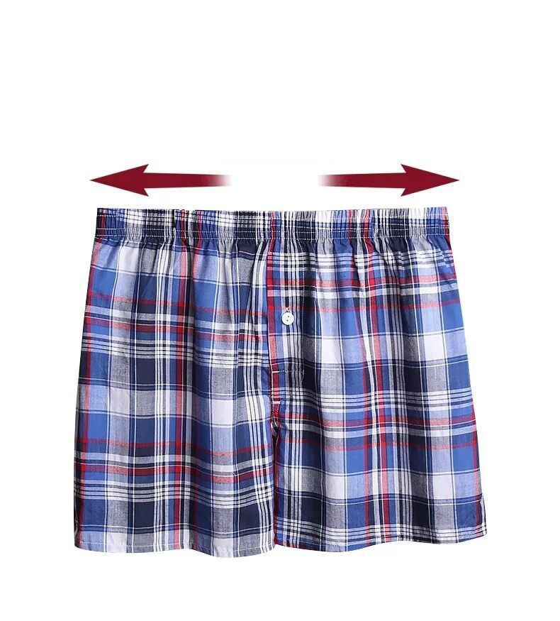 3 Pack Men's Underwear Cotton Loose Shorts Big Short Breathable Flexible Shorts Boxers Home Underpants The Clothing Company Sydney