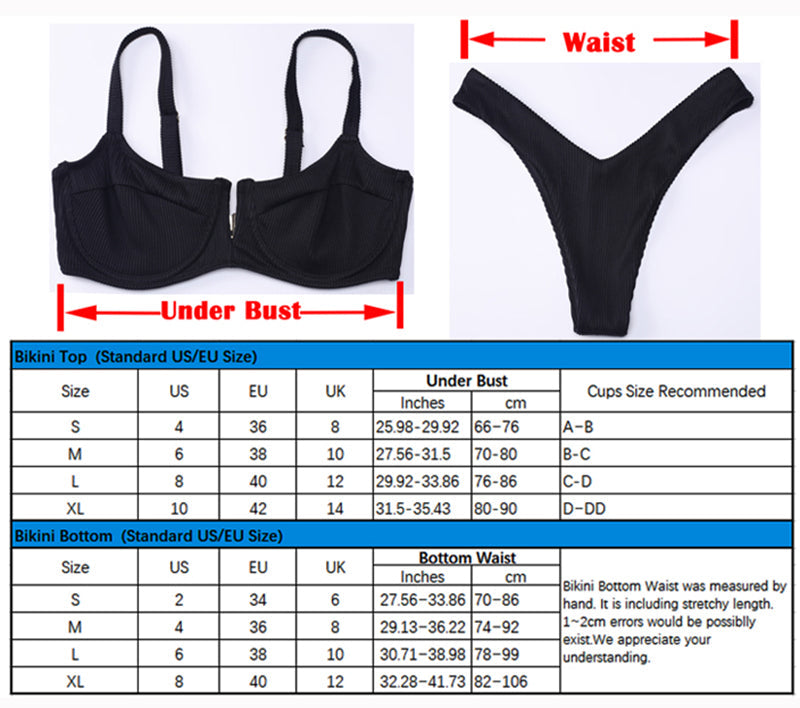 2 Piece Low Rise Bottom Swimwear Brazilian High Cut Bikini Set The Clothing Company Sydney