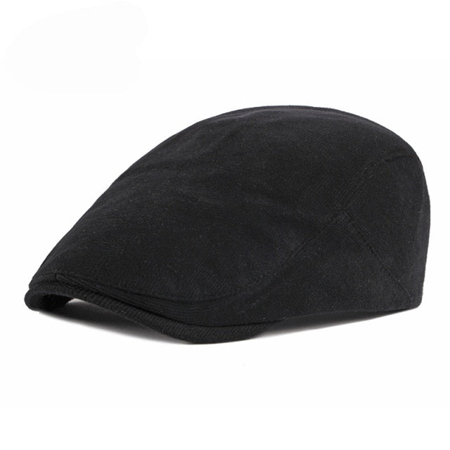 Spring Autumn Men Ladies Casual Fashion Women Beret Ivy Newsboy Solid Yellow Blue Peaked Flat Cap Duckbill Hat The Clothing Company Sydney
