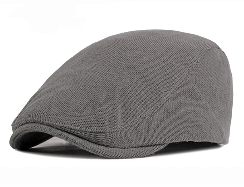 Spring Autumn Men Ladies Casual Fashion Women Beret Ivy Newsboy Solid Yellow Blue Peaked Flat Cap Duckbill Hat The Clothing Company Sydney