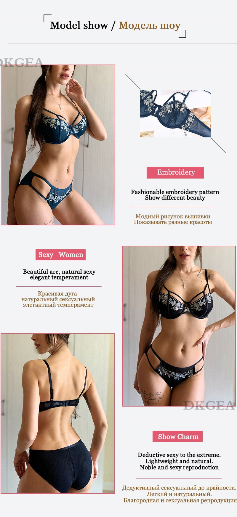 Black Sexy Bra Set Ultrathin Brassiere Transparent Underwear Set Lace Hollow Bras Plus Size B C D Cup Women Lingerie Embroidery The Clothing Company Sydney
