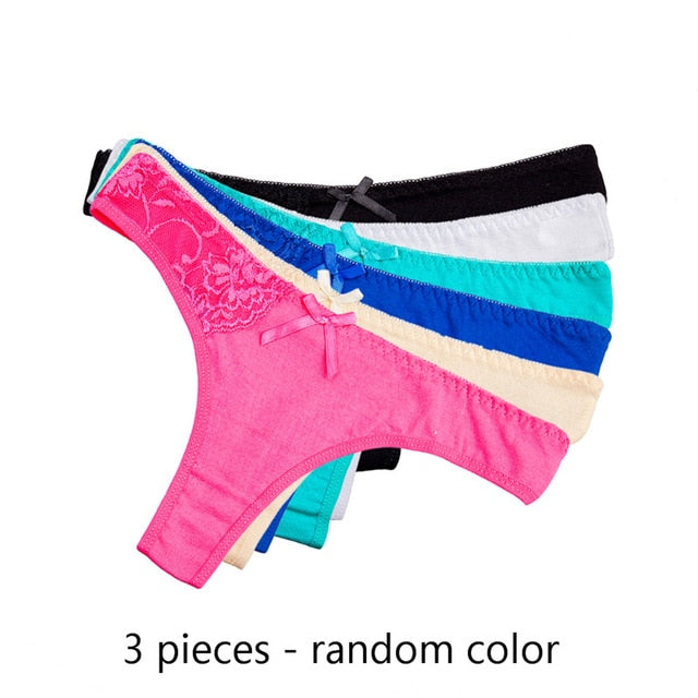 3 Pack Thongs and G Strings Sexy Lace Transparent Panties Cotton Seamless Underwear Briefs The Clothing Company Sydney