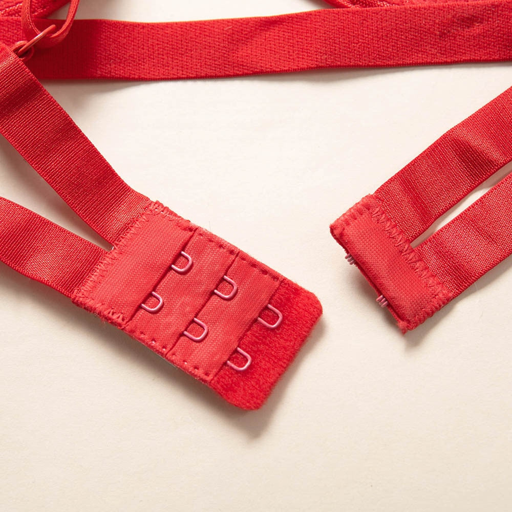 2 Piece Low Cup Transparent Bra Thong G String The Clothing Company Sydney