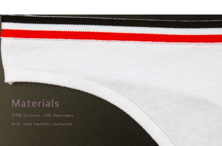 Cotton Mix G-String Thong Panties String Underwear Briefs Sexy Lingerie Pants Intimate Ladies Letter Low-Rise  Undies The Clothing Company Sydney