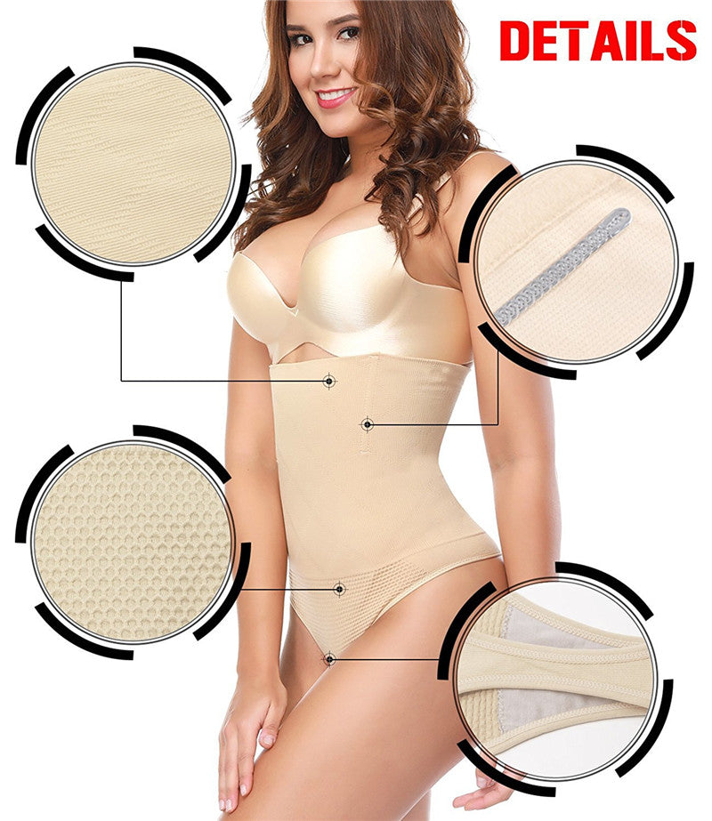 Butt Lifter Tummy Control Panties G-string Thong Body Shaper High Waist Trainer Shapewear The Clothing Company Sydney