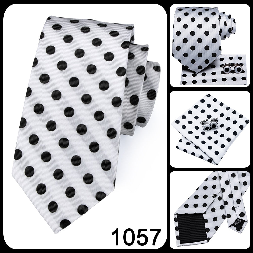3 Piece 8.5cm Business Black Solid Paisley 100% Silk Men's Tie Neck Strip Tie Formal Luxury Wedding Neckties Set The Clothing Company Sydney