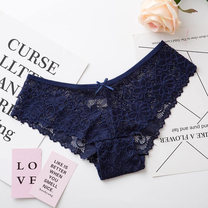 2 Pack Lace Panties Lingerie Tempting Pretty Briefs High Quality Cotton Low Waist Cute Underwear The Clothing Company Sydney