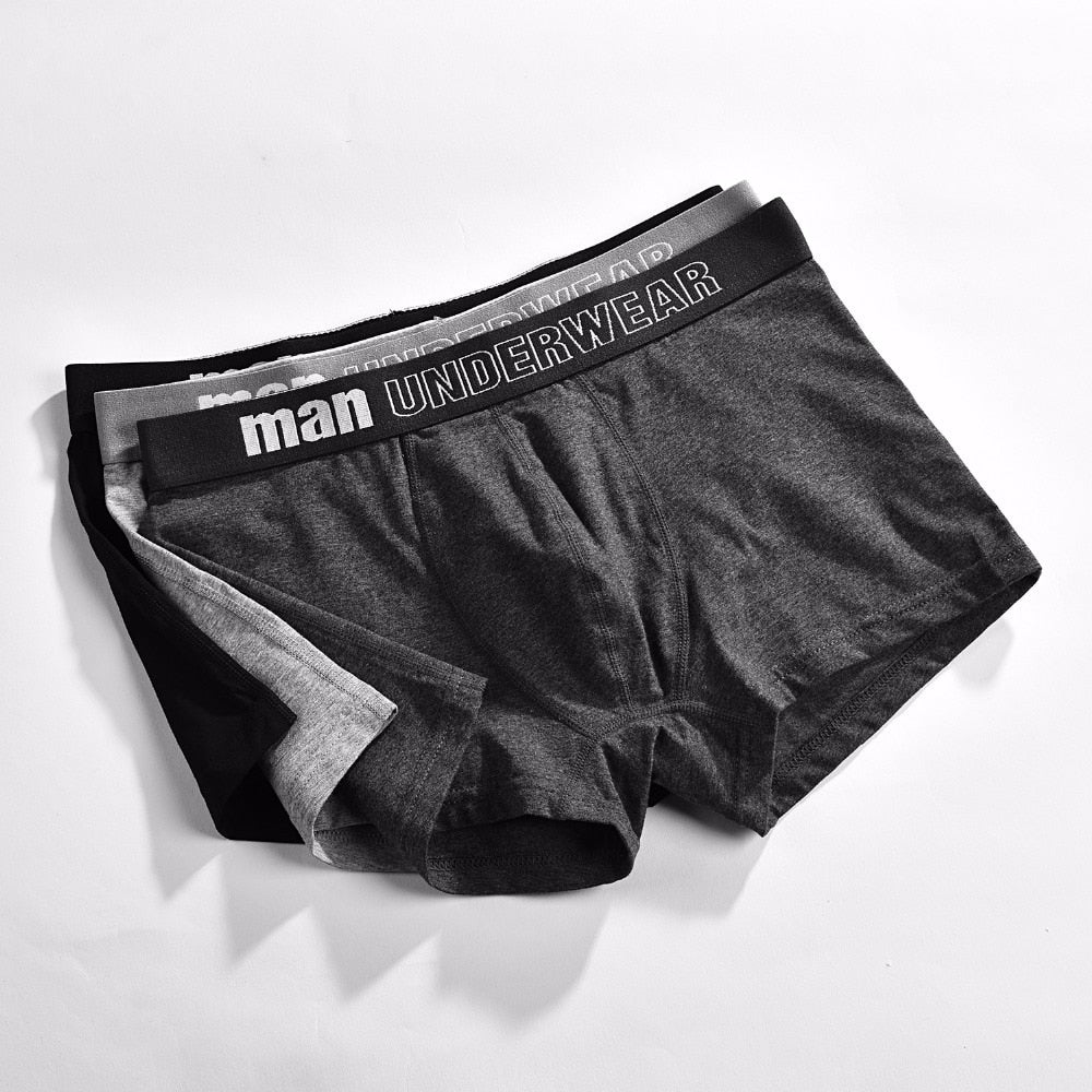 4 Pack Mens Underwear Boxer Cotton Man Short Breathable Solid Flexible Shorts Boxers Male Underpants Trunks The Clothing Company Sydney