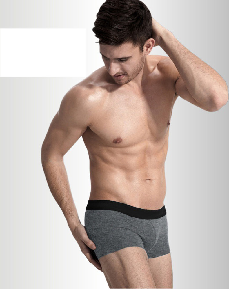 4 Pack Brand Boxer Mens Underwear Cotton Colorful Breathable Solid Flexible Shorts Boxer Trunks Underpants The Clothing Company Sydney