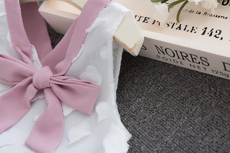 Baby Girl Clothes Summer Children's Girls' Clothing Kids Bay Clothes Toddler Chiffon bowknot coat+Pants Set The Clothing Company Sydney