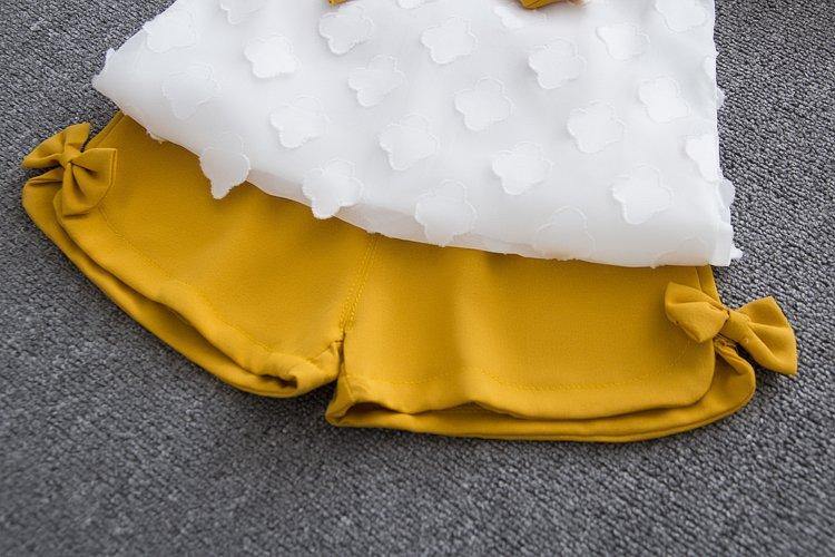 Baby Girl Clothes Summer Children's Girls' Clothing Kids Bay Clothes Toddler Chiffon bowknot coat+Pants Set The Clothing Company Sydney