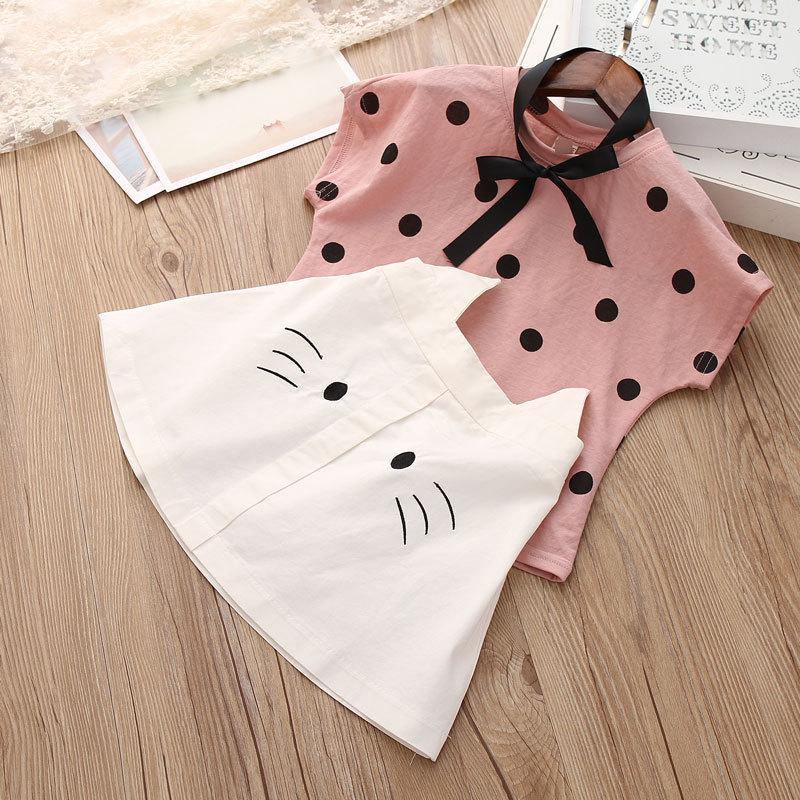 Baby Girl Clothes Summer Children's Girls' Clothing Kids Bay Clothes Toddler Chiffon bowknot coat+Pants Set The Clothing Company Sydney