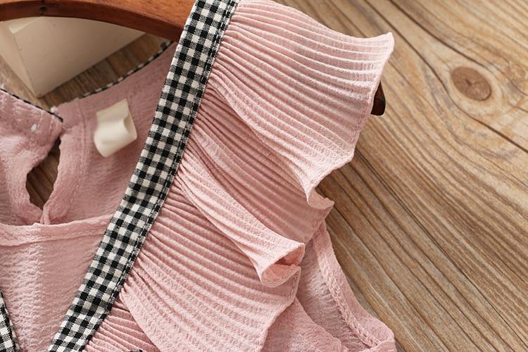Baby Girl Clothes Summer Children's Girls' Clothing Kids Bay Clothes Toddler Chiffon bowknot coat+Pants Set The Clothing Company Sydney