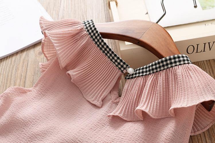 Baby Girl Clothes Summer Children's Girls' Clothing Kids Bay Clothes Toddler Chiffon bowknot coat+Pants Set The Clothing Company Sydney