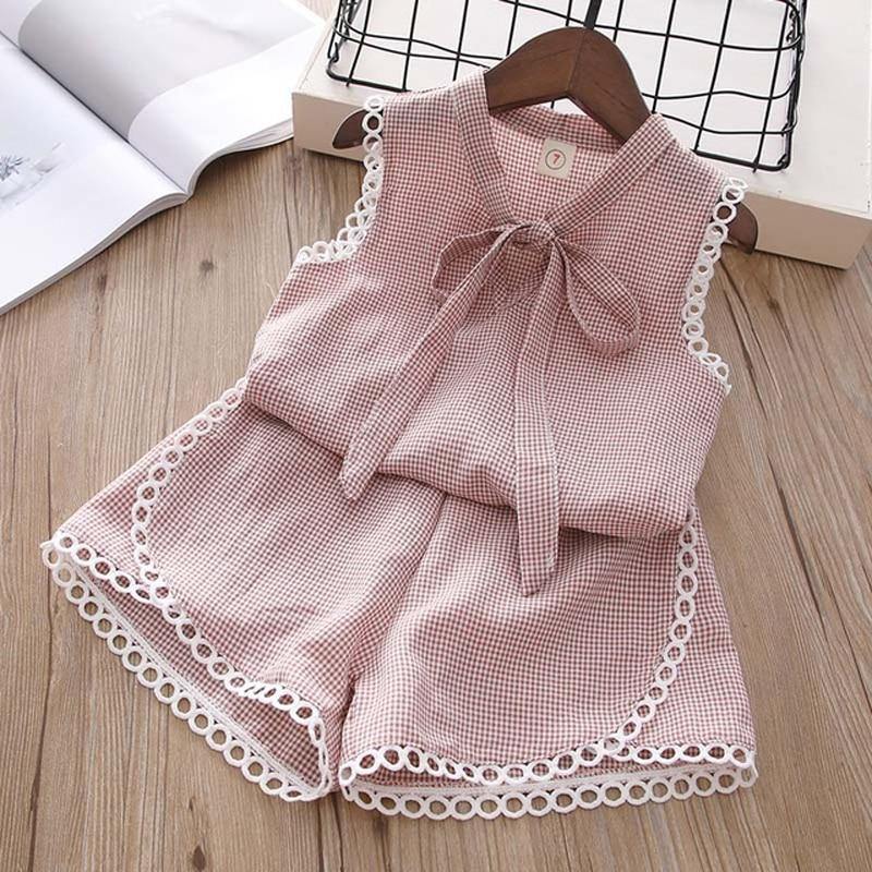 Baby Girl Clothes Summer Children's Girls' Clothing Kids Bay Clothes Toddler Chiffon bowknot coat+Pants Set The Clothing Company Sydney