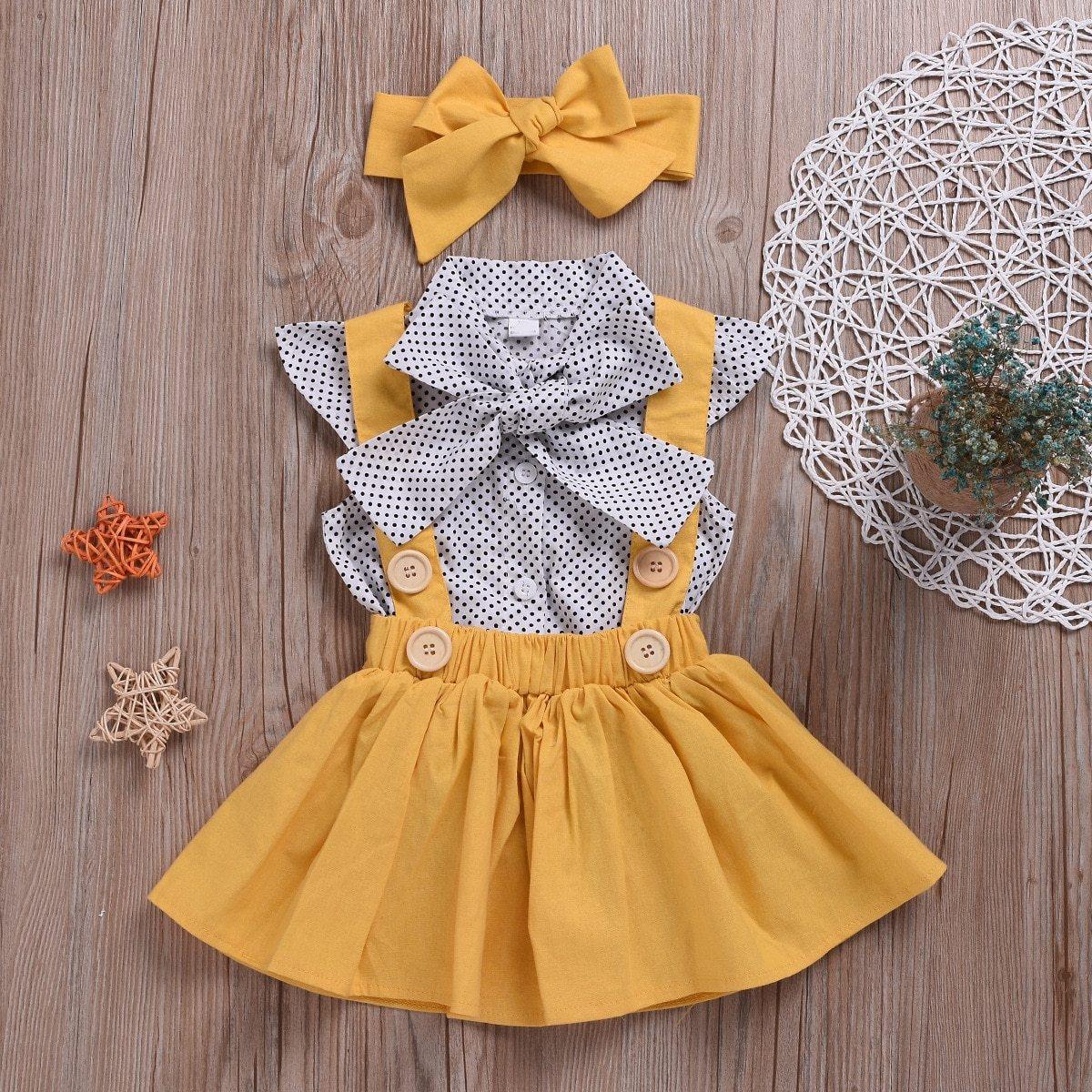 Baby Girl Clothes Summer Children's Girls' Clothing Kids Bay Clothes Toddler Chiffon bowknot coat+Pants Set The Clothing Company Sydney