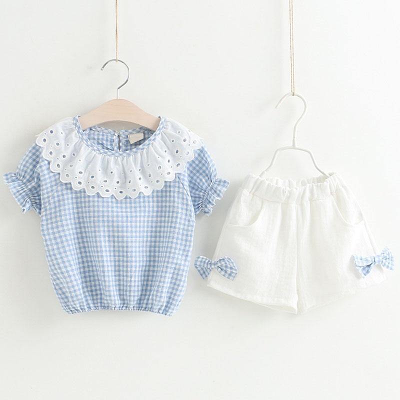 Baby Girl Clothes Summer Children's Girls' Clothing Kids Bay Clothes Toddler Chiffon bowknot coat+Pants Set The Clothing Company Sydney