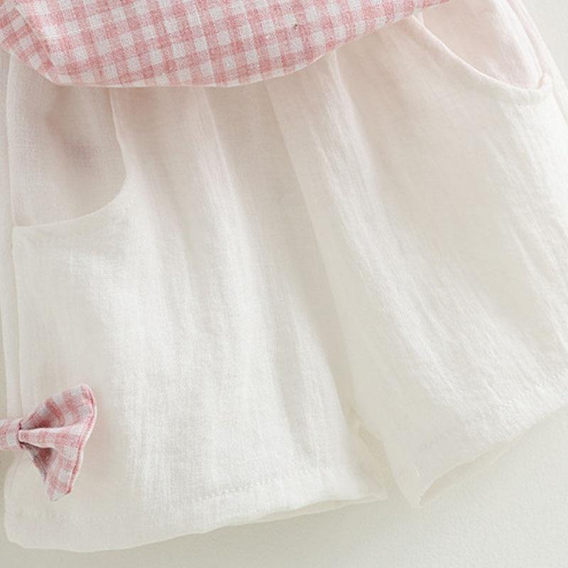 Baby Girl Clothes Summer Children's Girls' Clothing Kids Bay Clothes Toddler Chiffon bowknot coat+Pants Set The Clothing Company Sydney