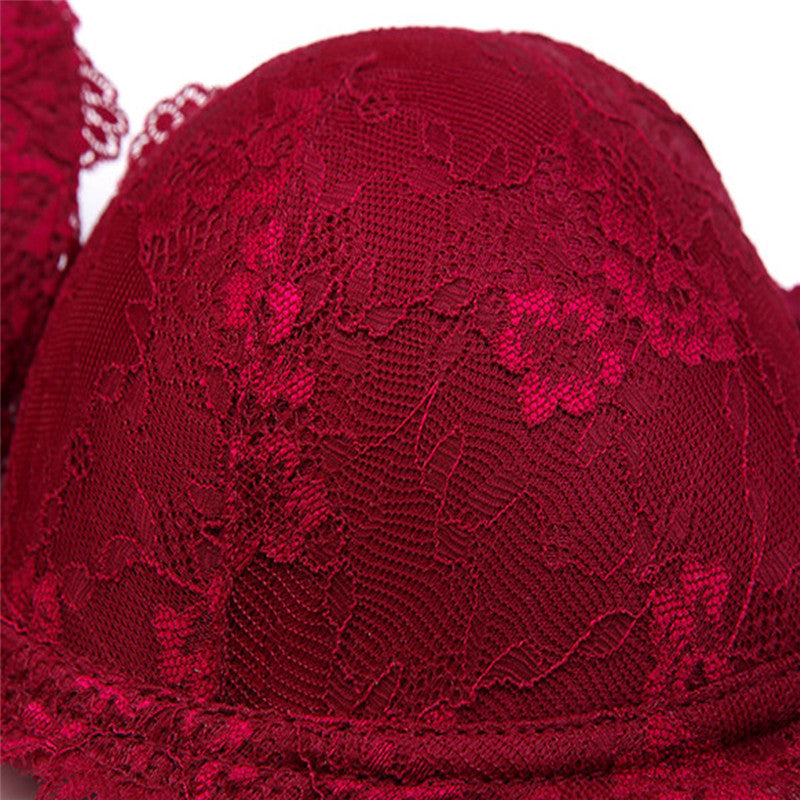 2 Piece Lace Bra Set Gather Adjustable Underwear Sets For Women A B C Cup The Clothing Company Sydney