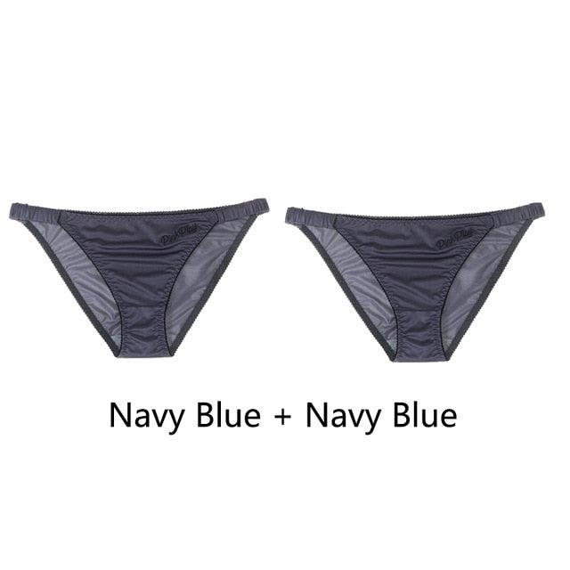 2 Pack Letter Print Sexy Women's Panties Underwear Seamless Briefs Comfort Underpants Low Rise Fashion Panty Ladies Lingerie The Clothing Company Sydney