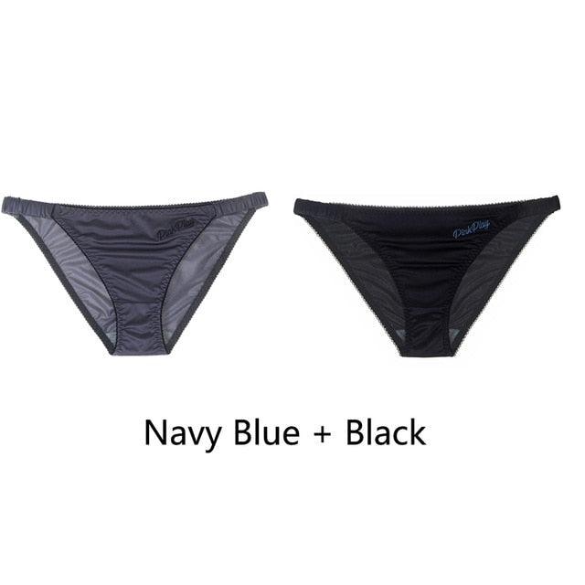 2 Pack Letter Print Sexy Women's Panties Underwear Seamless Briefs Comfort Underpants Low Rise Fashion Panty Ladies Lingerie The Clothing Company Sydney