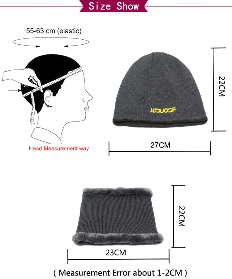 2 Piece Winter Beanie Knitted Hat Scarf Skullies Beanies Winter Hats For Men Women Caps Gorras Bonnet Fashion Cap Hats The Clothing Company Sydney