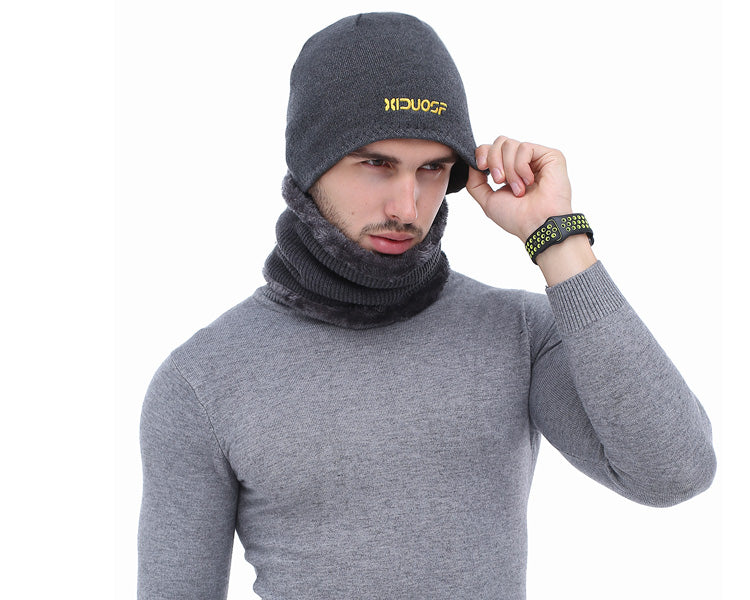 2 Piece Winter Beanie Knitted Hat Scarf Skullies Beanies Winter Hats For Men Women Caps Gorras Bonnet Fashion Cap Hats The Clothing Company Sydney