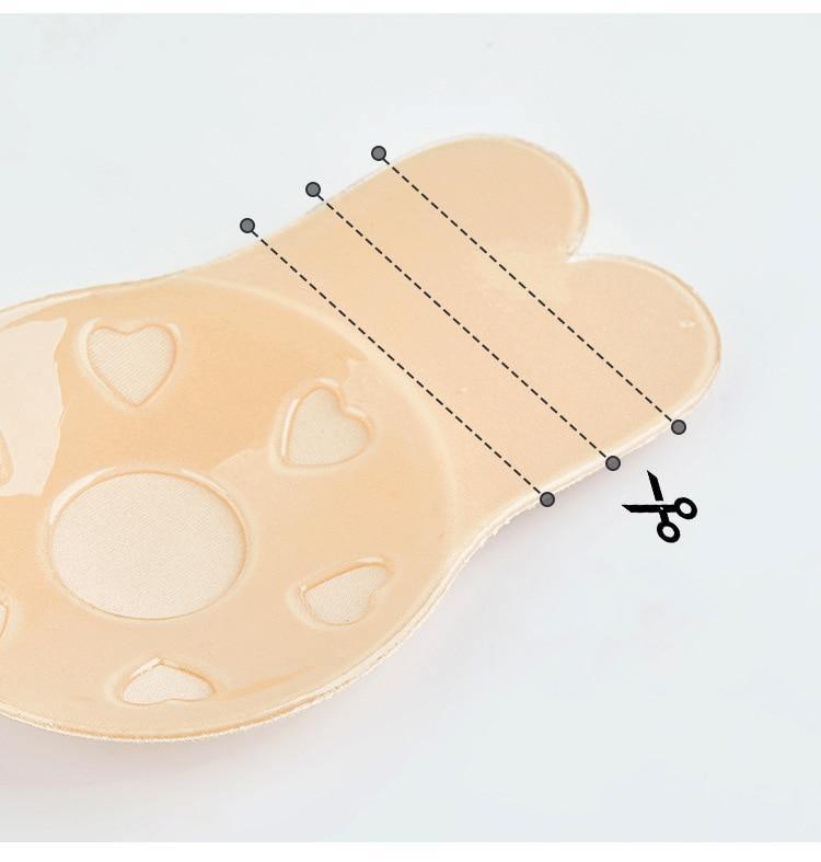 1 Pair Silicone Self-Adhesive Strapless Push Up Breast Accessories Cover Bra Reusable Underwear Nipple Cover Concealer The Clothing Company Sydney