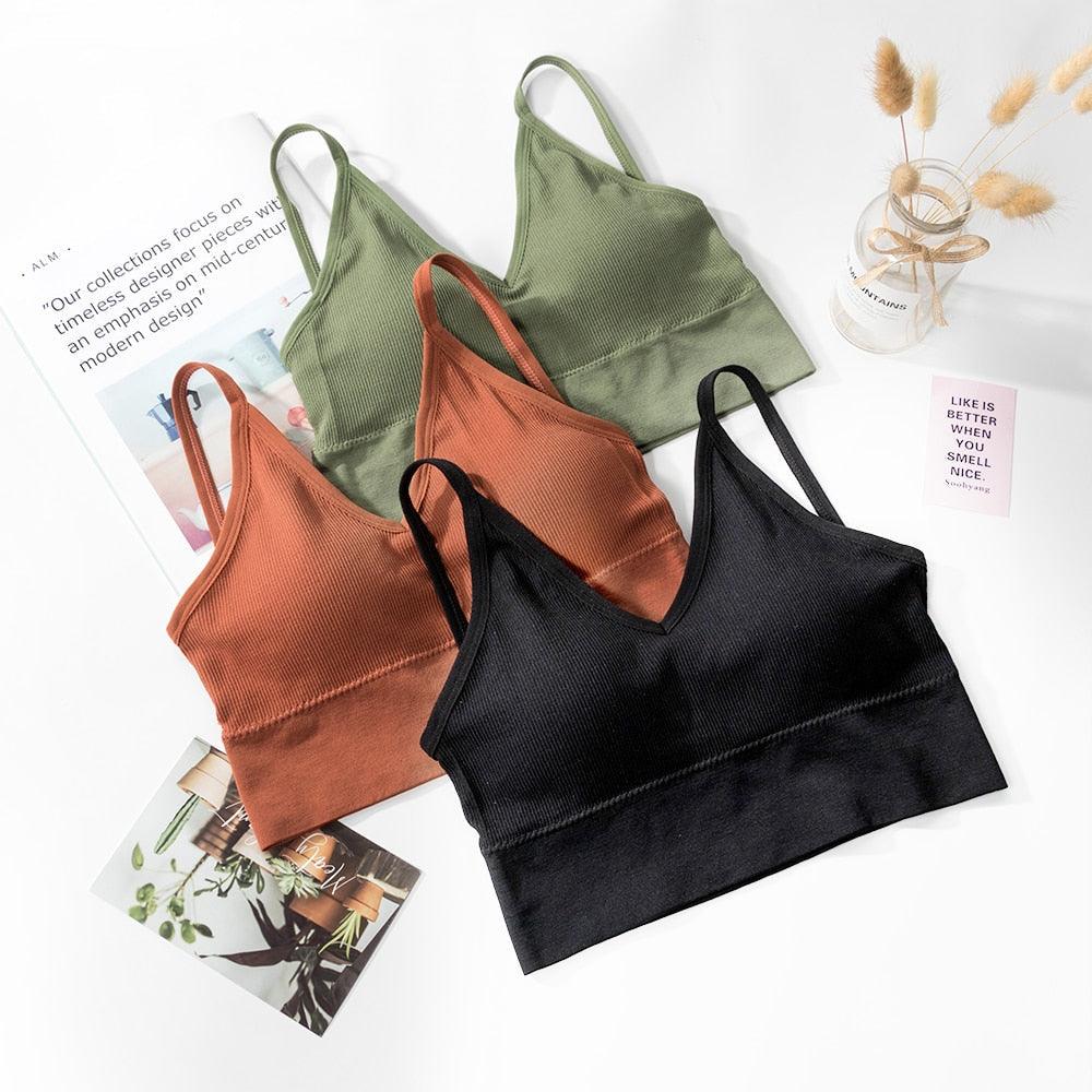 2 Pack Bras Seamless Bra U Type Backless Bralette Push Up Tupe Top Wire Free Brassiere The Clothing Company Sydney