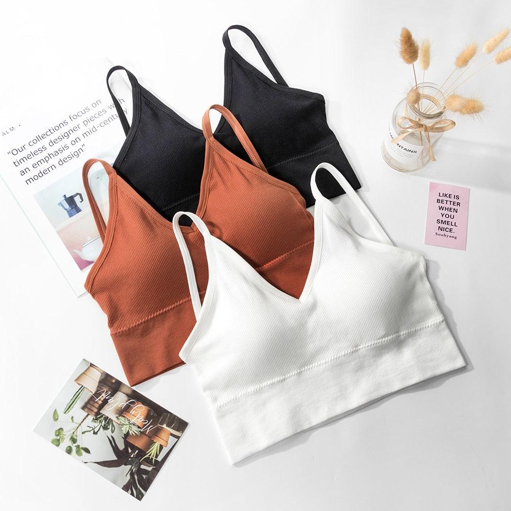 2 Pack Bras Seamless Bra U Type Backless Bralette Push Up Tupe Top Wire Free Brassiere The Clothing Company Sydney