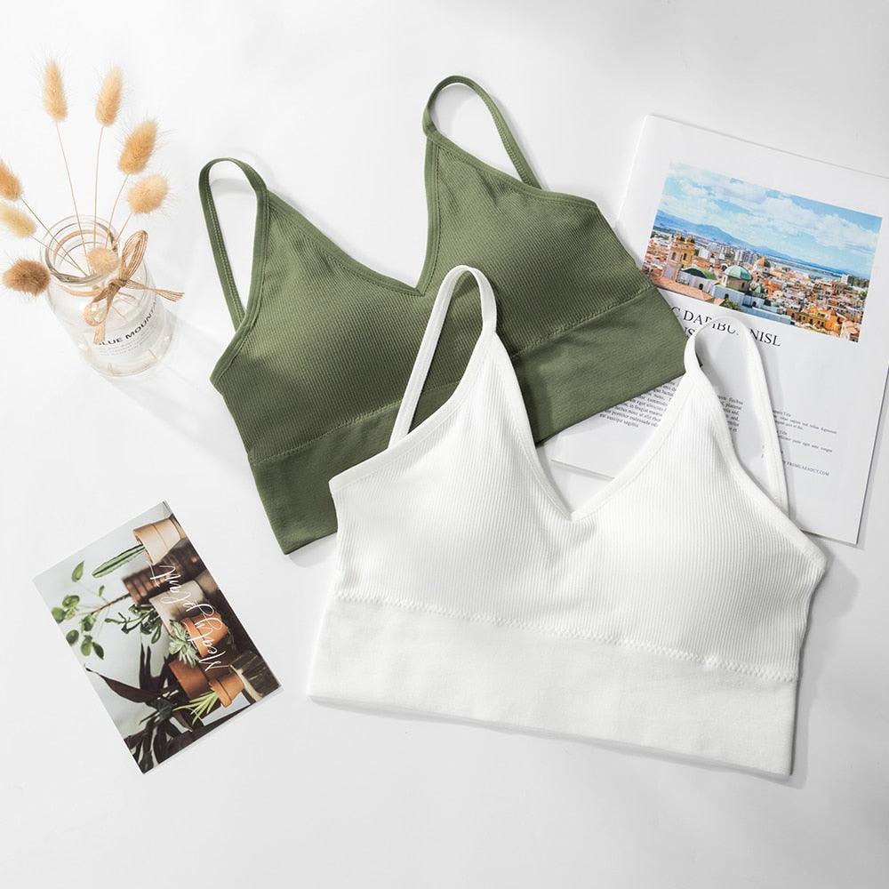 2 Pack Bras Seamless Bra U Type Backless Bralette Push Up Tupe Top Wire Free Brassiere The Clothing Company Sydney