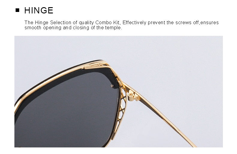 Women's Luxury Square Polarized Sunglasses Ladies Fashion Trending Sun glasses UV400 Protection The Clothing Company Sydney