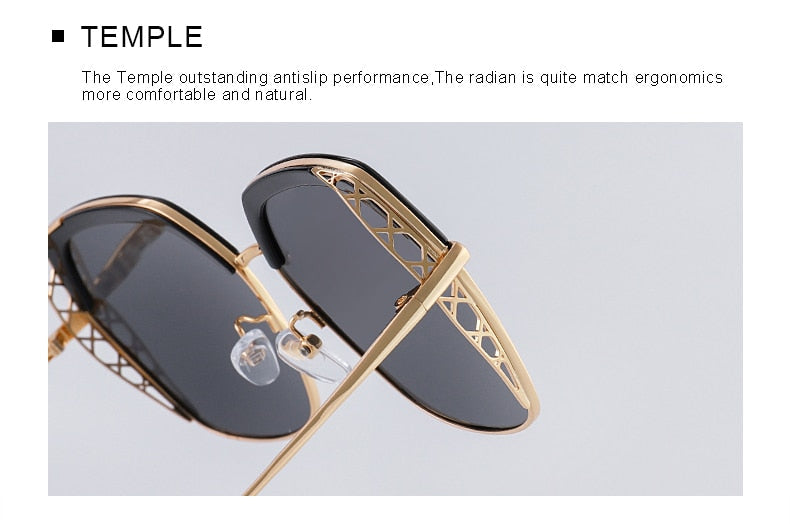 Women's Luxury Square Polarized Sunglasses Ladies Fashion Trending Sun glasses UV400 Protection The Clothing Company Sydney