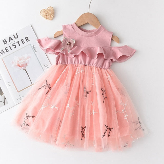 New Summer Kids Girls Floral Sweet Party Suits Butterfly Costume Children's Dress The Clothing Company Sydney