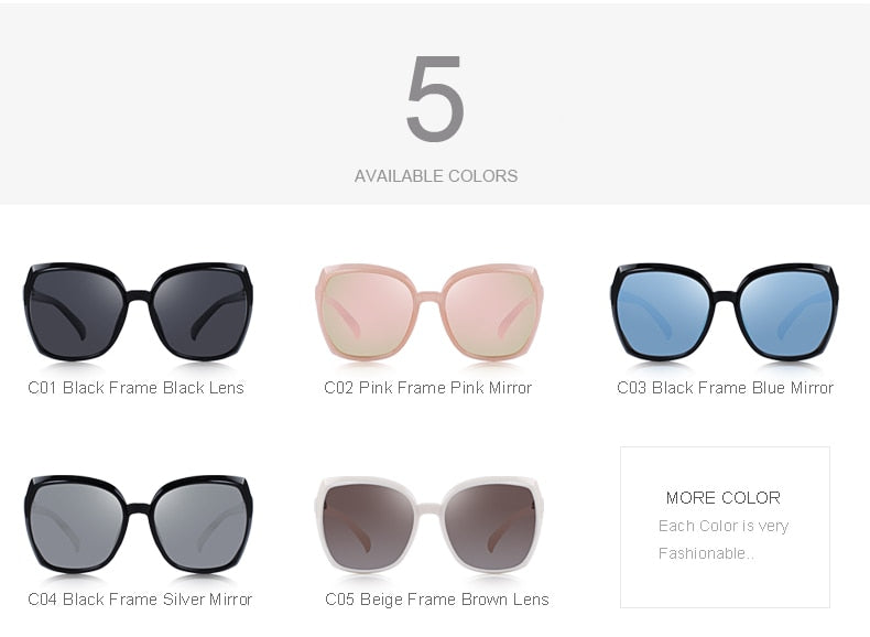 Designer Ladies Fashion Cat Eye Sunglasses Polarized Driving 100% UV Protection The Clothing Company Sydney