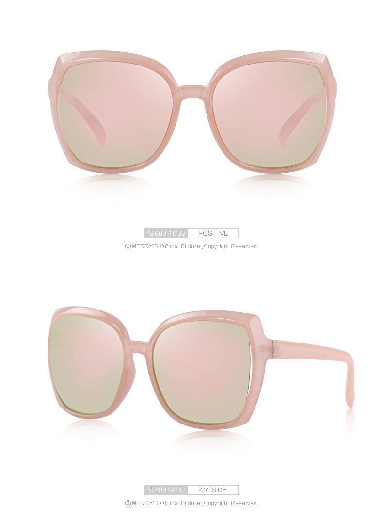 Designer Ladies Fashion Cat Eye Sunglasses Polarized Driving 100% UV Protection The Clothing Company Sydney