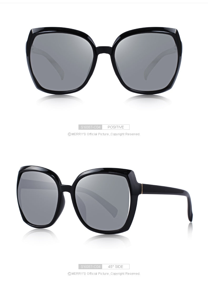 Designer Ladies Fashion Cat Eye Sunglasses Polarized Driving 100% UV Protection The Clothing Company Sydney