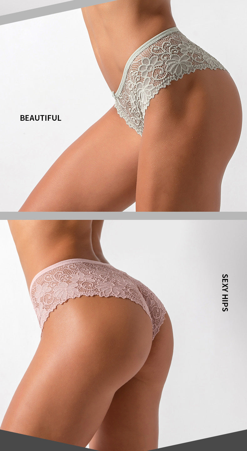 3 Pack Lace Sexy High Waist Thong Panties The Clothing Company Sydney