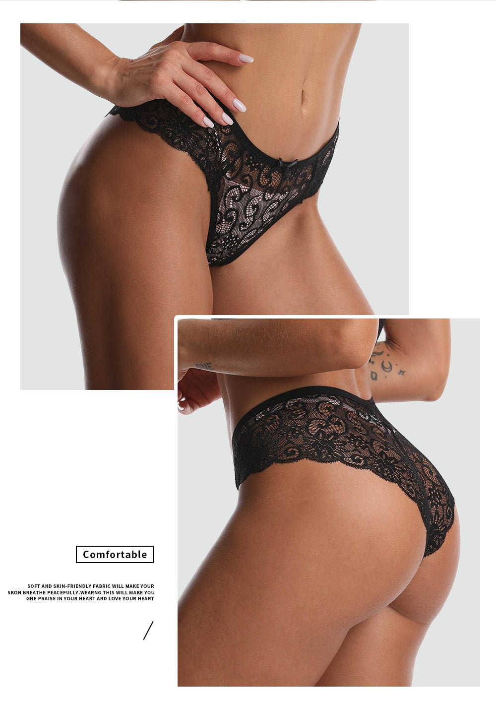 3 Pack Sexy Lace Low Rise Brief Thongs Plus Size Panties The Clothing Company Sydney