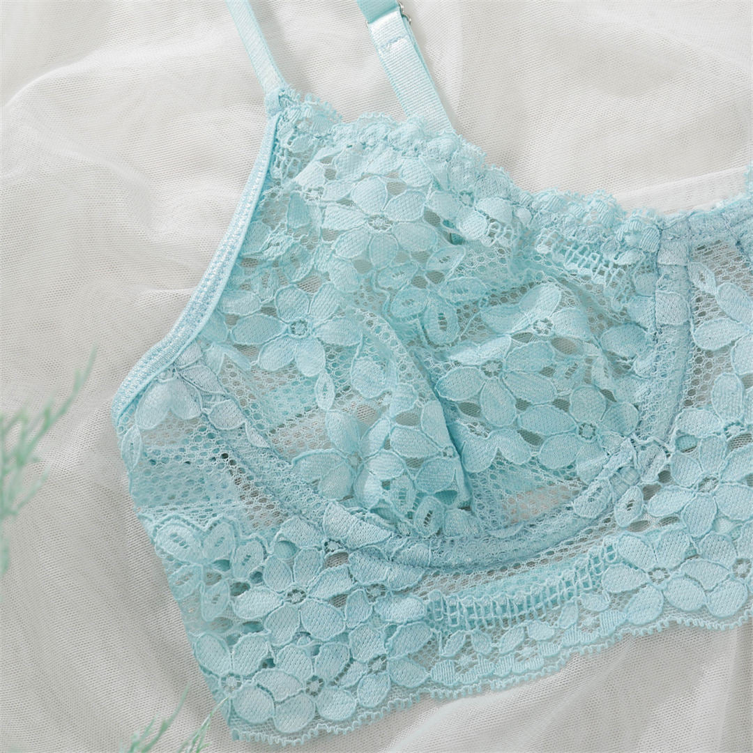 2 Piece See Through Underwear Lingerie Push up Bralette Panties Set The Clothing Company Sydney