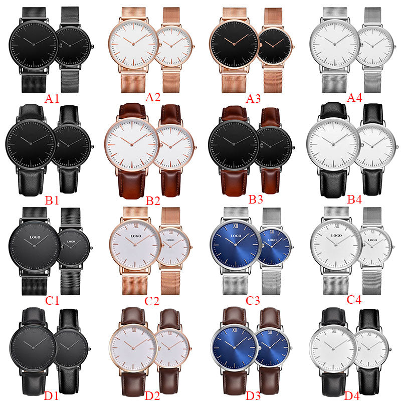 Customise Your Logo Classic Watches Women Rose Gold Stainless Steel Mesh Ladies Wrist Watches The Clothing Company Sydney