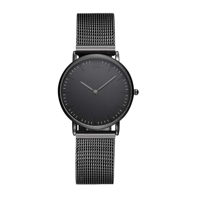 Customise Your Logo Classic Watches Women Rose Gold Stainless Steel Mesh Ladies Wrist Watches The Clothing Company Sydney