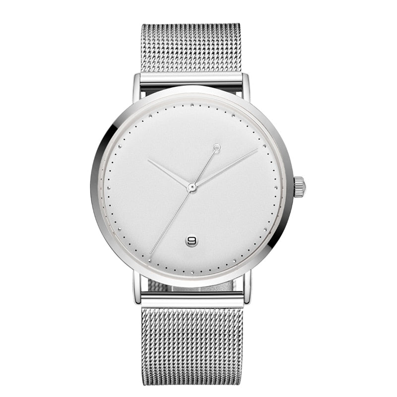 50 pack Brand Your Own Logo Watch Luxury OEM Customized Stainless Steel Mesh Watches The Clothing Company Sydney