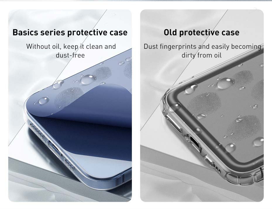 Baseus Phone Case For iPhone 12 mini Cover Clear Soft TPU Transparent Case For iPhone 11 Pro Xs Max X XR Case The Clothing Company Sydney