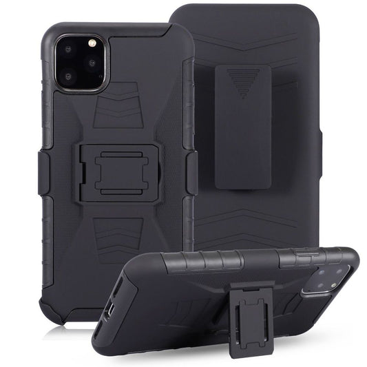 3 in 1 Armour Shockproof Case For iPhone 12 mini 11 Pro MAX XS XR X 6s 7 8 Plus Cases Belt Clip Full Protection Cover The Clothing Company Sydney