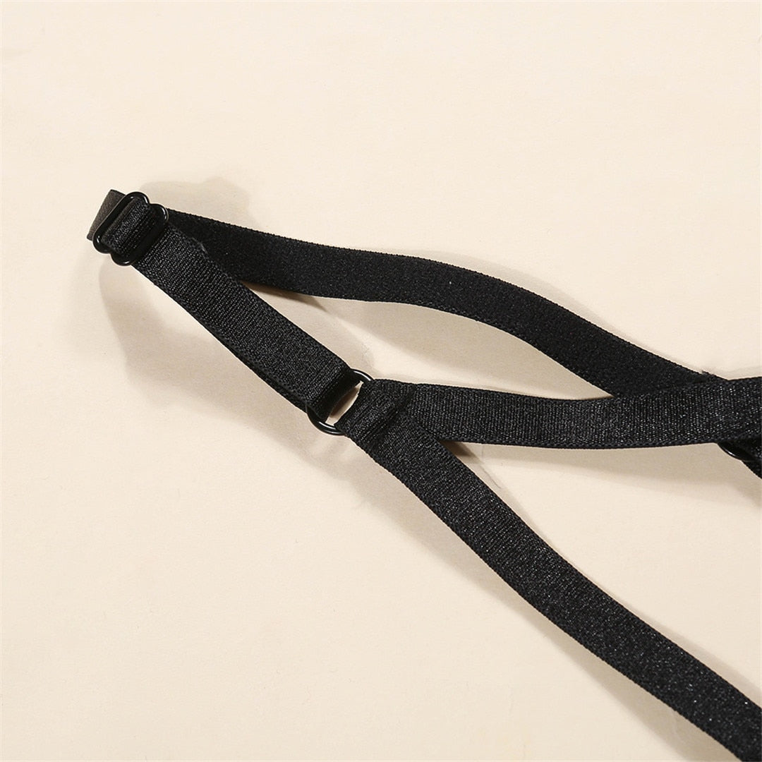 2 Piece Lingerie Underwear Set Sexy Lace Bralette Underwear Black Push up Bra and Thong Set The Clothing Company Sydney