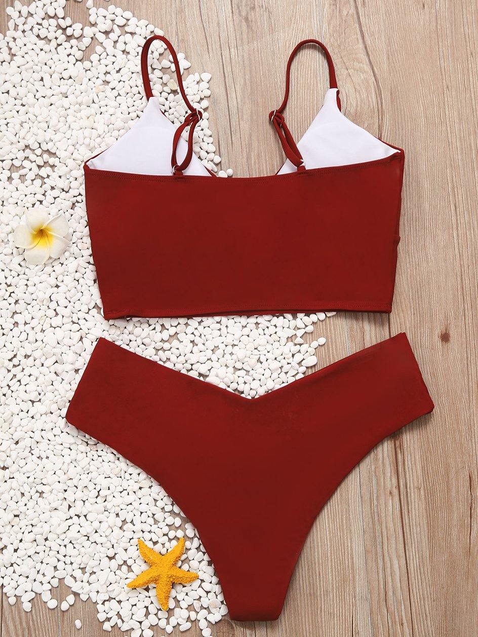 High Waist Swimwear Bathing Suit Woman Swimsuit Sexy High Cut Swimsuit Thong Bikini Set The Clothing Company Sydney