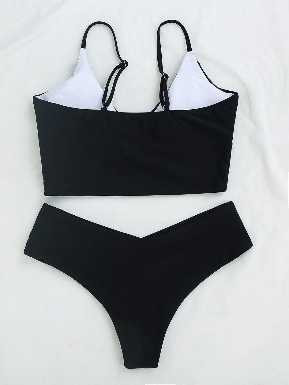 High Waist Swimwear Bathing Suit Woman Swimsuit Sexy High Cut Swimsuit Thong Bikini Set The Clothing Company Sydney