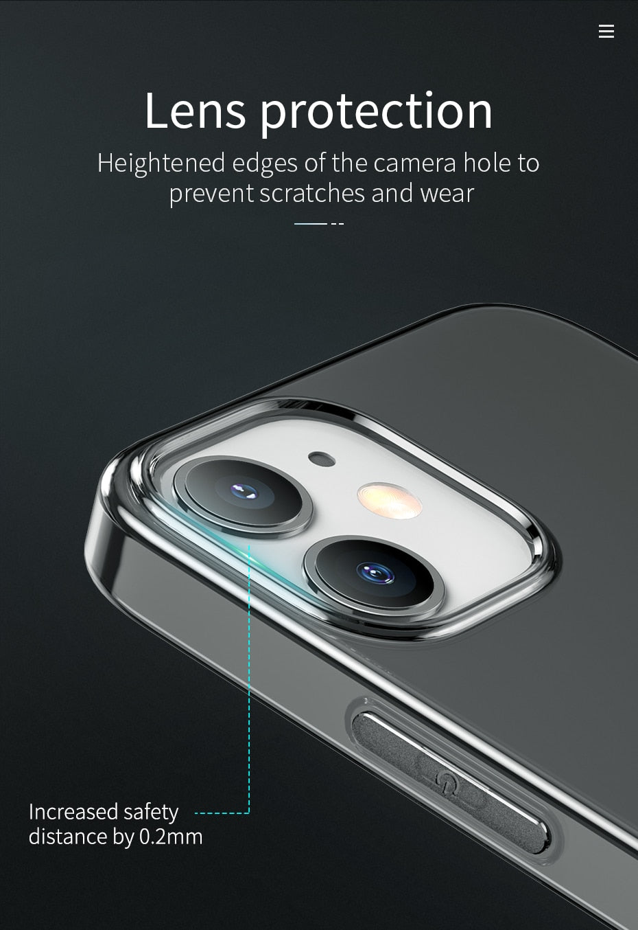 Original Clear Soft TPU Case for iPhone 12 12 Pro Max 12 mini Transparent Protective Cover Ultra thin Protection Case The Clothing Company Sydney
